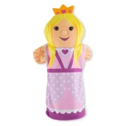 Melissa & Doug Melissa & Doug Palace Pals Hand Puppets (Set of 4) - Prince, Princess, Knight, and Dragon -Melissa & Doug Sales 2022 unnamed file 2164