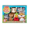 Melissa & Doug Safari Buddies Hand Puppets