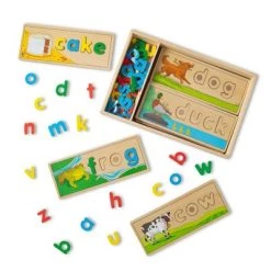 Melissa & Doug Melissa & Doug See & Spell Wooden Educational Toy With 8 Double-Sided Spelling Boards and 64 Letters 13 Melissa & Doug Melissa & Doug See & Spell Wooden Educational Toy With 8 Double-Sided Spelling Boards and 64 Letters -Melissa & Doug Sales 2022 unnamed file 2249