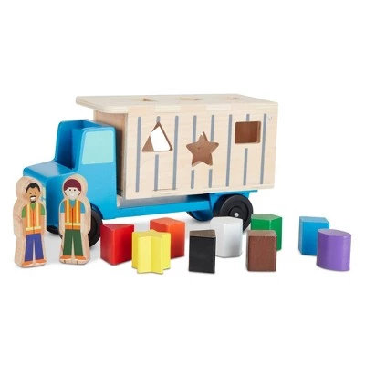 Melissa & Doug Melissa & Doug Shape-Sorting Dump Truck 6 Melissa & Doug Melissa & Doug Shape-Sorting Dump Truck - Image 4