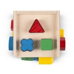 Melissa & Doug Melissa & Doug Shape Sorting Cube - Classic Wooden Toy With 12 Shapes -Melissa & Doug Sales 2022 unnamed file 2353