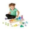 Melissa & Doug Melissa & Doug Counting Shape Stacker - Wooden Educational Toy With 55 Shapes and 10 Number Tiles -Melissa & Doug Sales 2022 unnamed file 2356