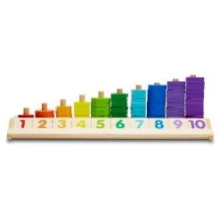 Melissa & Doug Melissa & Doug Counting Shape Stacker - Wooden Educational Toy With 55 Shapes and 10 Number Tiles 7 Melissa & Doug Melissa & Doug Counting Shape Stacker - Wooden Educational Toy With 55 Shapes and 10 Number Tiles -Melissa & Doug Sales 2022 unnamed file 2358