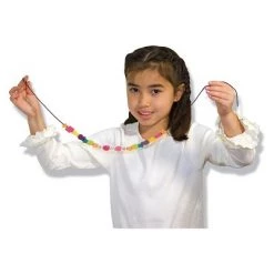 Melissa & Doug Melissa & Doug Deluxe Wooden Stringing Beads With 200+ Beads and 8 Laces for Jewelry-Making -Melissa & Doug Sales 2022 unnamed file 2369