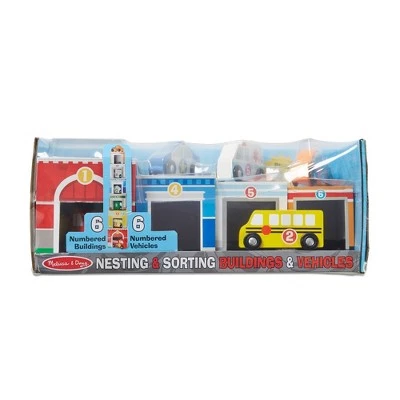 Melissa & Doug Melissa & Doug Nesting & Sorting Toys - Buildings & Vehicles 6 Melissa & Doug Melissa & Doug Nesting & Sorting Toys - Buildings & Vehicles - Image 4