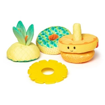Melissa & Doug Melissa & Doug Multi-Sensory Pineapple Soft Stacker Infant Toy 5 Melissa & Doug Melissa & Doug Multi-Sensory Pineapple Soft Stacker Infant Toy - Image 3