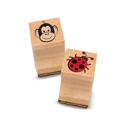 Melissa & Doug Melissa & Doug Wooden Stamp Set, Favorite Things - 26 Wooden Stamps, 4-Color Stamp Pad -Melissa & Doug Sales 2022 unnamed file 2412