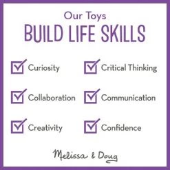 Melissa & Doug Melissa & Doug Wooden Alphabet Stamp Set - 56 Stamps With Lower-Case and Capital Letters -Melissa & Doug Sales 2022 unnamed file 2417