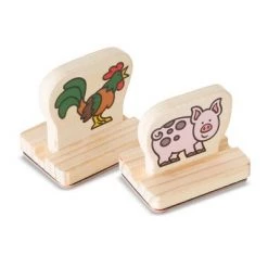 Melissa & Doug Melissa & Doug My First Wooden Stamp Set - Farm Animals -Melissa & Doug Sales 2022 unnamed file 2433