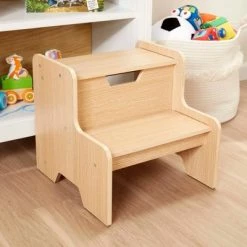 Melissa & Doug Melissa & Doug Wooden Step Stool - Natural 9 Melissa & Doug Melissa & Doug Wooden Step Stool - Natural -Melissa & Doug Sales 2022 unnamed file 2456