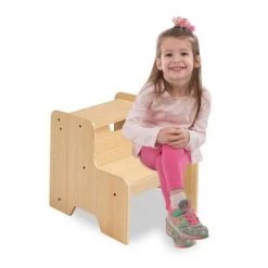 Melissa & Doug Melissa & Doug Wooden Step Stool - Natural 10 Melissa & Doug Melissa & Doug Wooden Step Stool - Natural -Melissa & Doug Sales 2022 unnamed file 2457