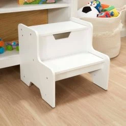 Melissa & Doug Melissa & Doug Wooden Step Stool - White -Melissa & Doug Sales 2022 unnamed file 2461