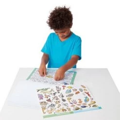 Melissa & Doug Melissa & Doug Seek & Find Sticker Pad Bundle Around Town Adventure Animals
