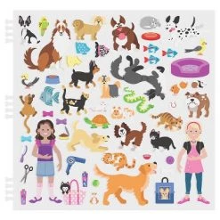 Melissa & Doug Melissa & Doug Puffy Sticker Activity Books Set: Cool Careers and Pet Place -Melissa & Doug Sales 2022 unnamed file 2511