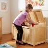 Melissa & Doug Melissa & Doug Wooden Toy Chest - Honey