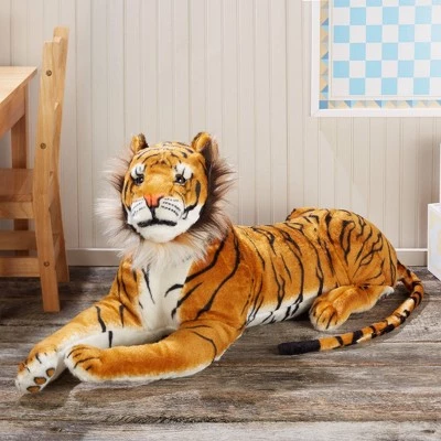 Melissa & Doug Melissa & Doug Siberian Tiger Stuffed Animal 5 Melissa & Doug Melissa & Doug Siberian Tiger Stuffed Animal - Image 3