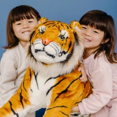 Melissa & Doug Melissa & Doug Siberian Tiger Stuffed Animal 6 Melissa & Doug Melissa & Doug Siberian Tiger Stuffed Animal - Image 4