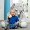 Melissa & Doug Melissa & Doug Gentle Elephant Jumbo 3' Stuffed Animal -Melissa & Doug Sales 2022 unnamed file 2593