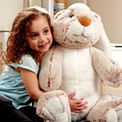 Melissa & Doug Melissa & Doug Giant Burrow Bunny 21" Stuffed Animal -Melissa & Doug Sales 2022 unnamed file 2614