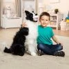 Melissa & Doug Melissa & Doug Giant Border Collie 2' Stuffed Animal -Melissa & Doug Sales 2022 unnamed file 2626