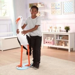 Melissa & Doug Melissa & Doug Stork 3' Stuffed Animal -Melissa & Doug Sales 2022 unnamed file 2629