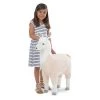 Melissa & Doug Standing Lifelike Plush Llama Stuffed Animal (31" x 30 " x 9.5") -Melissa & Doug Sales 2022 unnamed file 2637