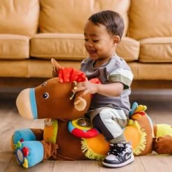 Melissa & Doug Melissa & Doug Giddy-Up and Play Baby Activity Toy - Multi-Sensory Horse -Melissa & Doug Sales 2022 unnamed file 2643