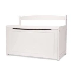 Melissa & Doug Melissa & Doug Wooden Toy Chest - White
