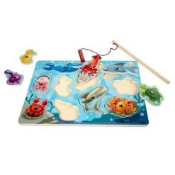 Melissa & Doug Melissa & Doug Magnetic Wooden Puzzle Game Set: Fishing and Bug Catching -Melissa & Doug Sales 2022 unnamed file 271