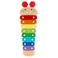 Melissa & Doug Melissa & Doug Caterpillar Xylophone Musical Toy With Wooden Mallets