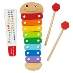 Melissa & Doug Melissa & Doug Caterpillar Xylophone Musical Toy With Wooden Mallets -Melissa & Doug Sales 2022 unnamed file 2725
