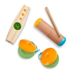 Melissa & Doug Melissa & Doug Let's Explore Camp Music Wooden and Metal Instruments Play Set - 10pc -Melissa & Doug Sales 2022 unnamed file 2733