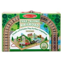 Melissa & Doug Melissa & Doug Take-Along Railroad 17pc -Melissa & Doug Sales 2022 unnamed file 2798