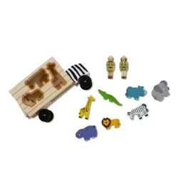 Melissa & Doug Melissa & Doug Animal Rescue Shape-Sorting Truck - Wooden Toy With 7 Animals and 2 Play Figures -Melissa & Doug Sales 2022 unnamed file 2823
