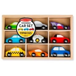 Melissa & Doug Melissa & Doug Wooden Car Set