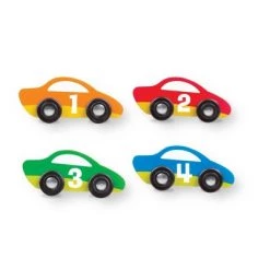 Melissa & Doug Melissa & Doug Round the Speedway Race Track Rug With 4 Race Cars (39 x 36 inches) -Melissa & Doug Sales 2022 unnamed file 2874