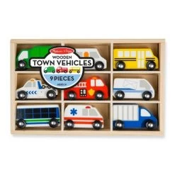 Melissa & Doug Melissa & Doug Wooden Town Vehicles Set -Melissa & Doug Sales 2022 unnamed file 2878