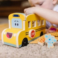 Melissa & Doug Sales 2022 17 Blue's Clues & You! Melissa & Doug Blues Clues & You! Wooden School Bus