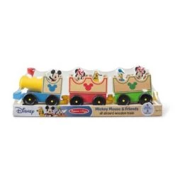 Melissa & Doug Melissa & Doug Disney Baby Mickey Mouse and Friends All Aboard Wooden Train Toy With 3 Train Cars -Melissa & Doug Sales 2022 unnamed file 2923