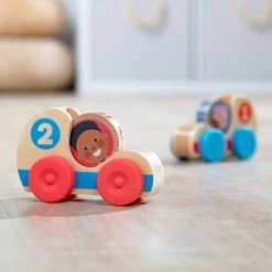 Melissa & Doug Melissa & Doug GO Tots Wooden Race Cars (2 Cars, 2 Disks) -Melissa & Doug Sales 2022 unnamed file 2939