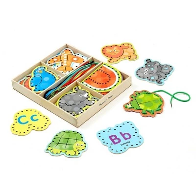 Melissa & Doug Melissa & Doug Alphabet Lacing Cards 4 Melissa & Doug Melissa & Doug Alphabet Lacing Cards - Image 2
