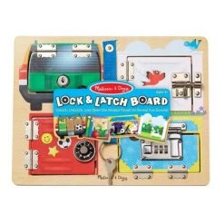 Melissa & Doug Melissa & Doug Locks & Latches Board -Melissa & Doug Sales 2022 unnamed file 323