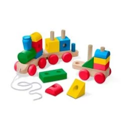 Melissa & Doug Melissa & Doug Wooden Jumbo Stacking Train - Classic