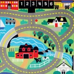 Melissa & Doug Melissa & Doug Round the Town Road Rug -Melissa & Doug Sales 2022 unnamed file 368