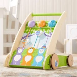 Melissa & Doug Melissa & Doug First Play Ring & Ding Forest Friends Push Toy