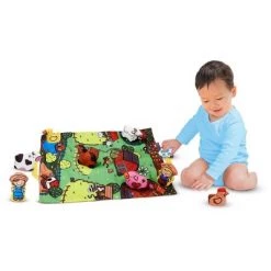 Melissa & Doug Melissa & Doug Take-Along Farm Baby and Toddler Play Mat -Melissa & Doug Sales 2022 unnamed file 468