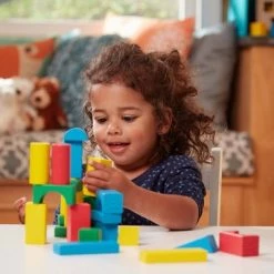 Melissa & Doug Melissa & Doug Wooden Building Blocks Set - 100 Blocks