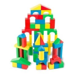 Melissa & Doug Melissa & Doug Wooden Building Blocks Set - 100 Blocks -Melissa & Doug Sales 2022 unnamed file 486