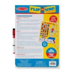 Melissa & Doug Melissa & Doug Flip to Win Travel Hangman Game - White Board, Dry-Erase Marker -Melissa & Doug Sales 2022 unnamed file 550