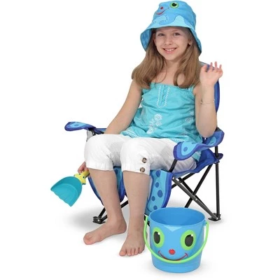 Melissa & Doug Sunny Patch Flex Octopus Folding Beach Chair with Carrying Case 3 Melissa & Doug Sunny Patch Flex Octopus Folding Beach Chair with Carrying Case - Image 2